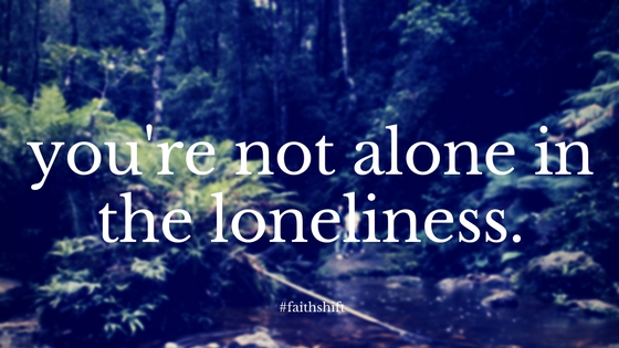 the great loneliness.